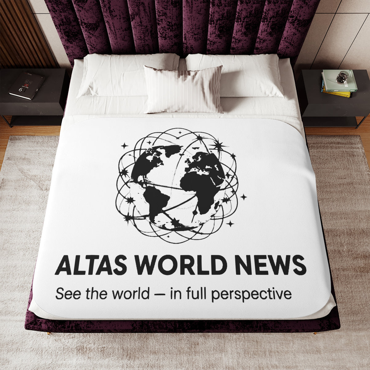 The Official Sherpa Blanket — See the world — in full perspective | Altas World News