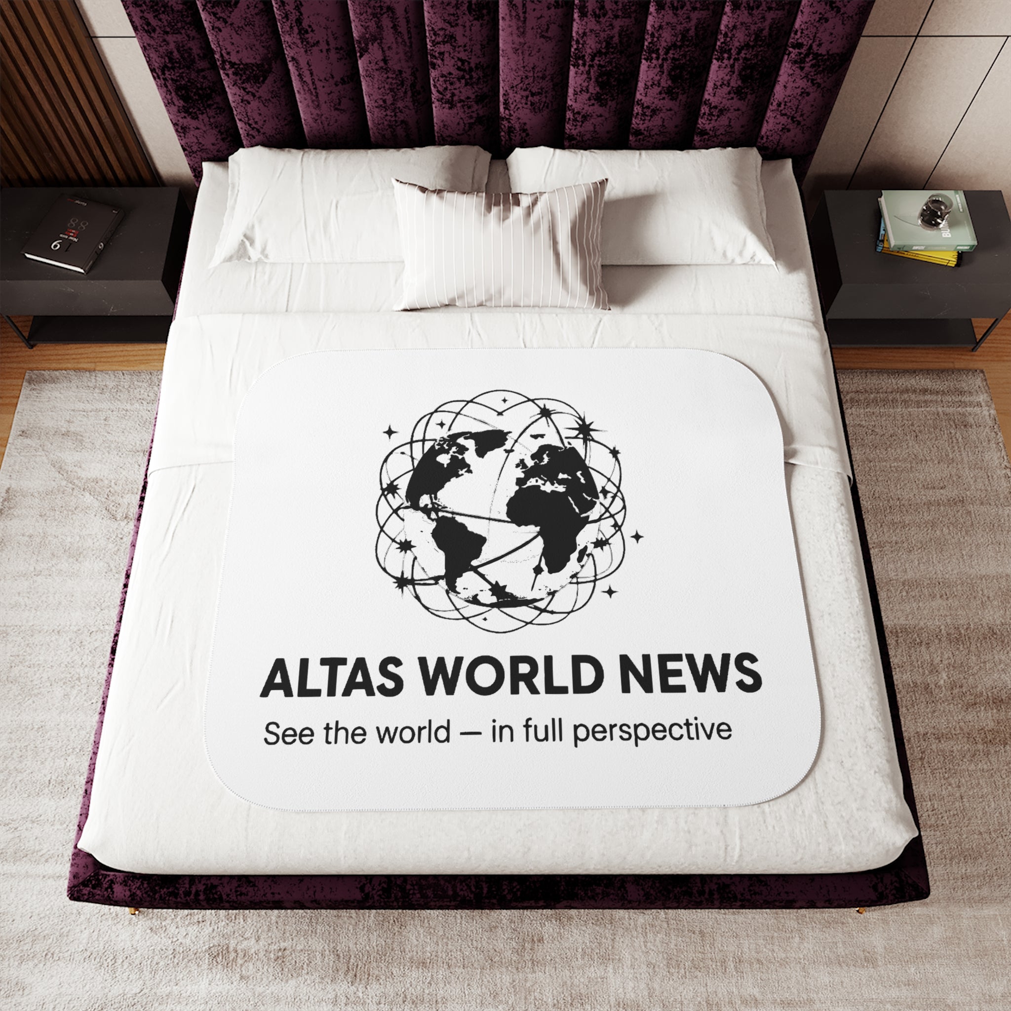The Official Sherpa Blanket — See the world — in full perspective | Altas World News