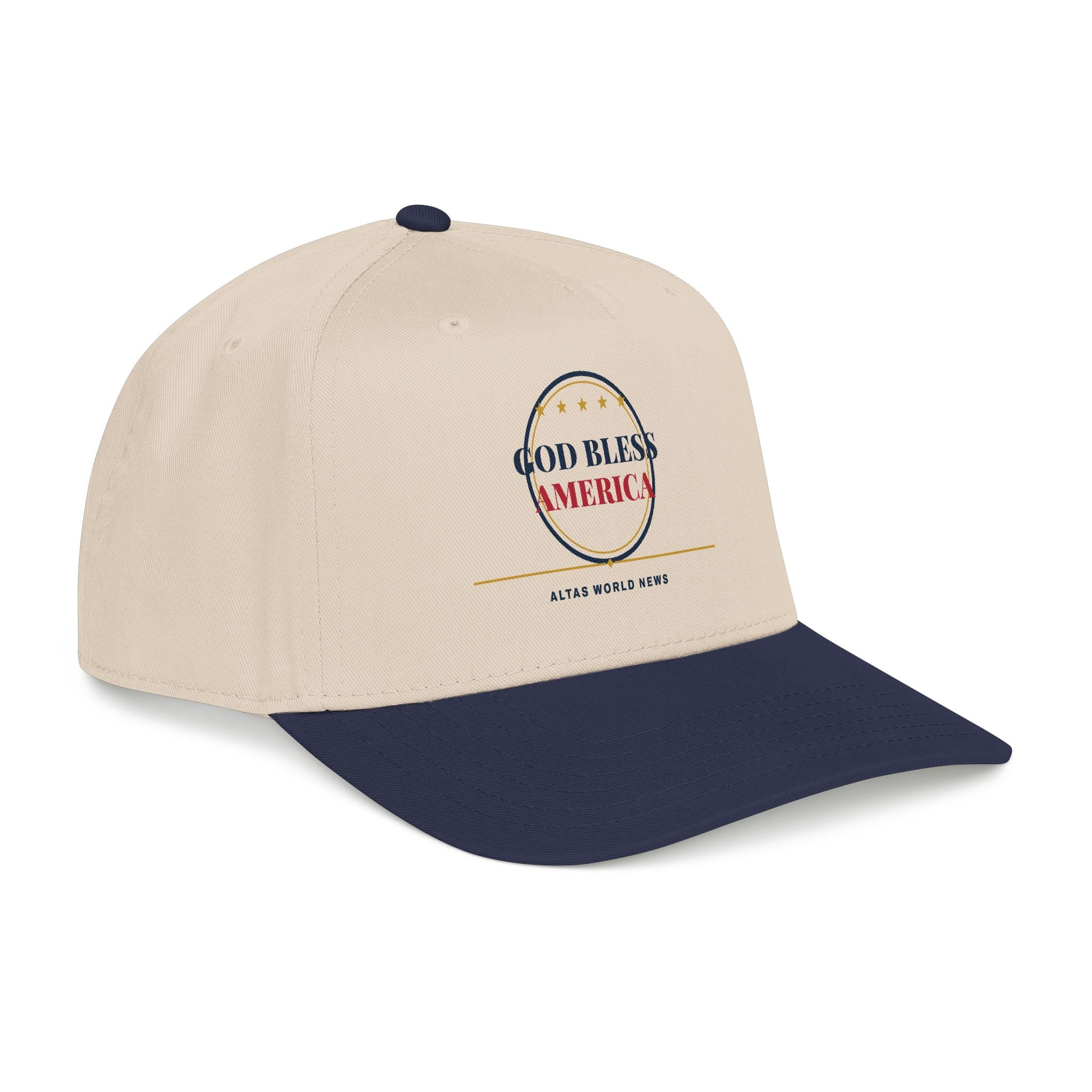 God Bless America Baseball Cap — One Nation Under God | Altas World News