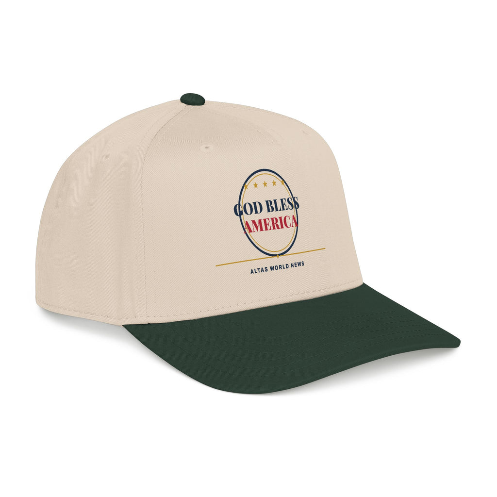 God Bless America Baseball Cap — One Nation Under God | Altas World News