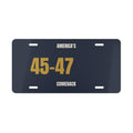 45-47 Comeback Vanity Plate - Patriotic Americana Novelty License Plate