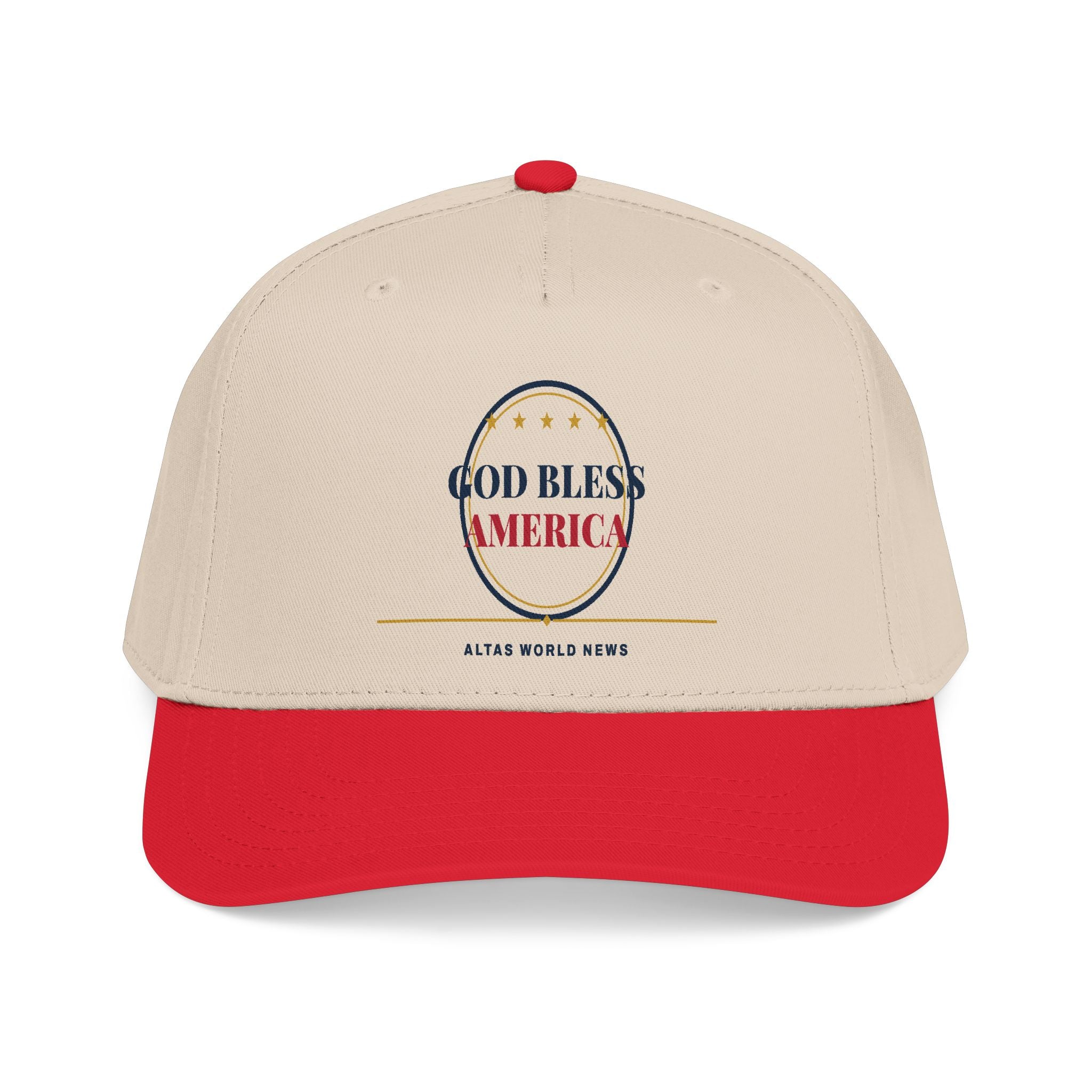 God Bless America Baseball Cap — One Nation Under God | Altas World News