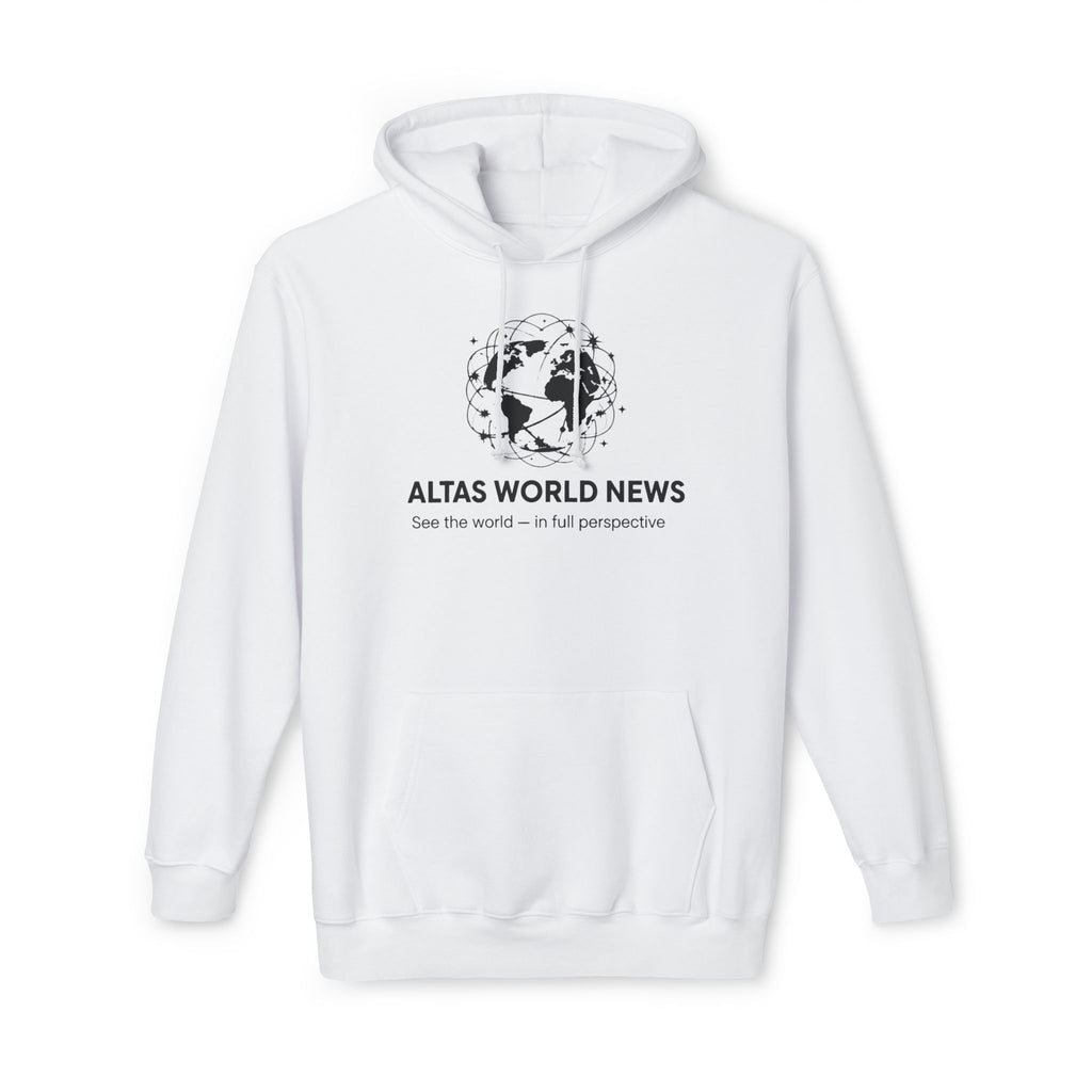 The Official Hoodie — White — See the world — in full perspective | Altas World News