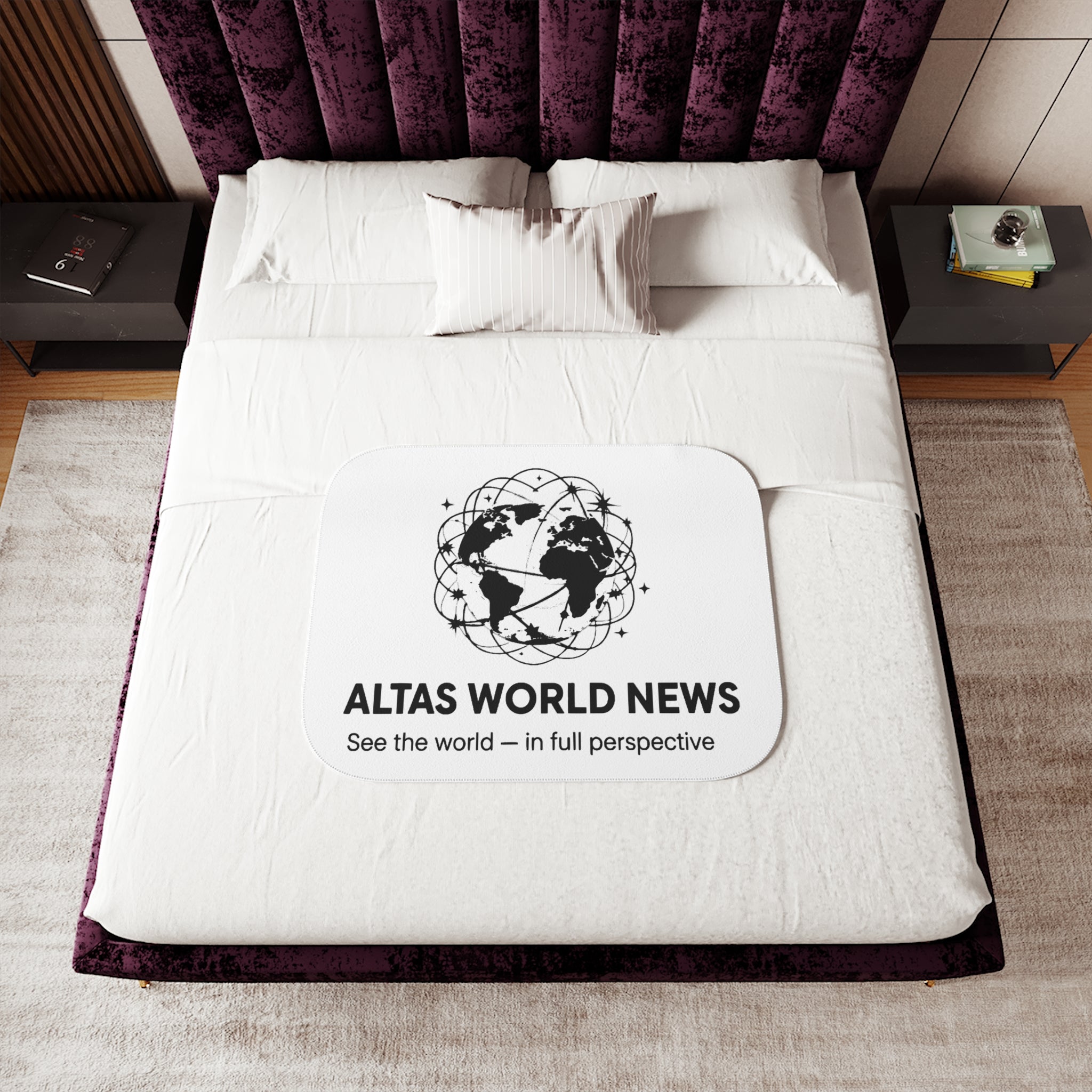 The Official Sherpa Blanket — See the world — in full perspective | Altas World News