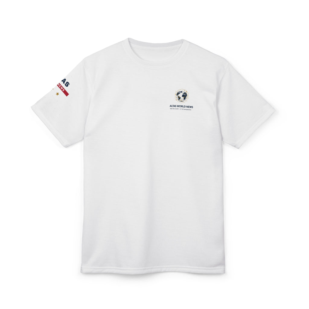 The Everyday American Tee — Classic Left-Chest Logo | Altas World News