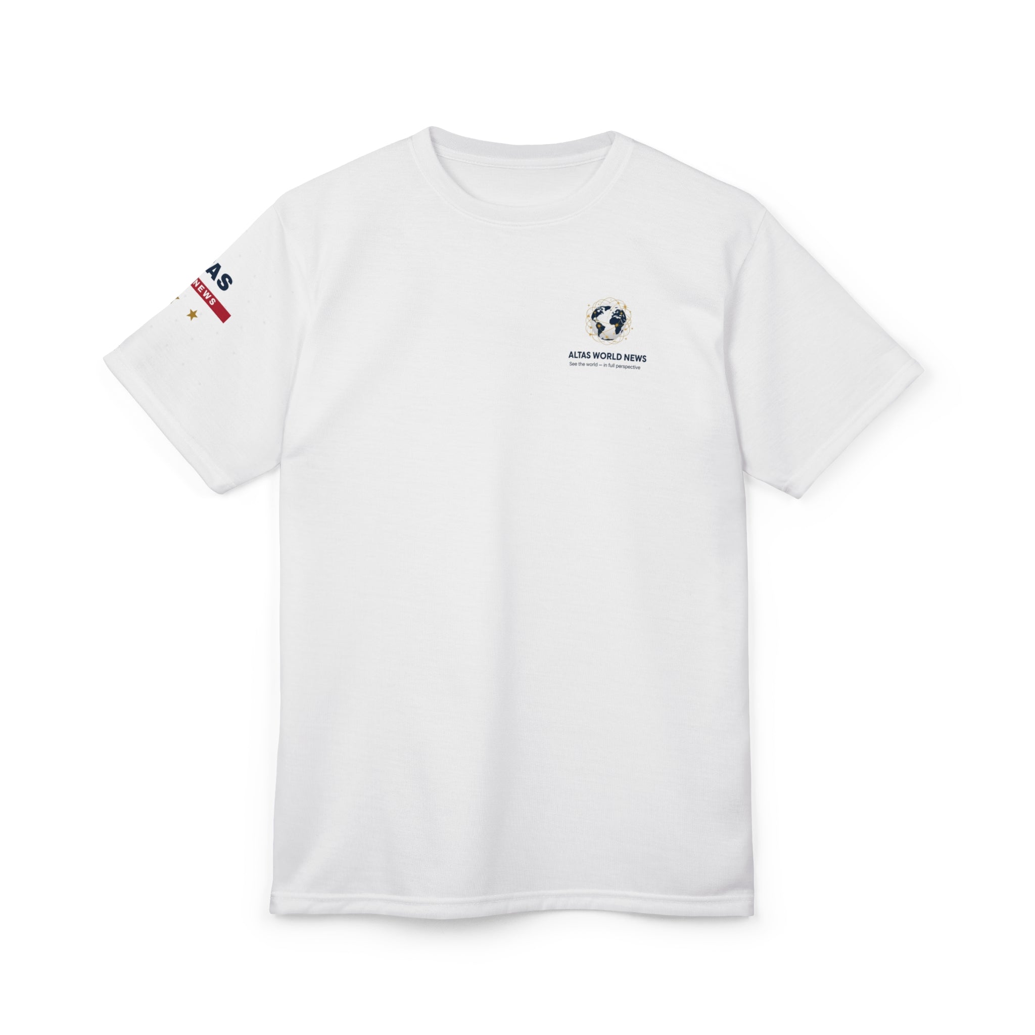 The Everyday American Tee — Classic Left-Chest Logo | Altas World News
