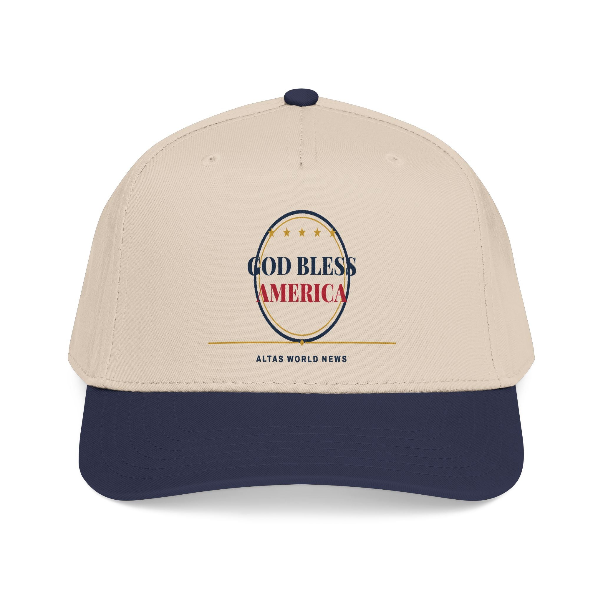 God Bless America Baseball Cap — One Nation Under God | Altas World News