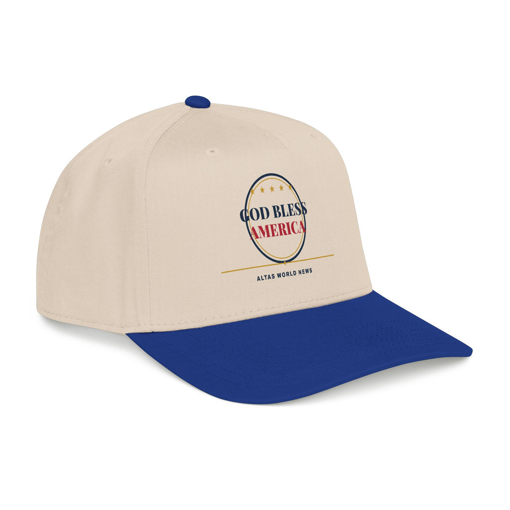 God Bless America Baseball Cap — One Nation Under God | Altas World News