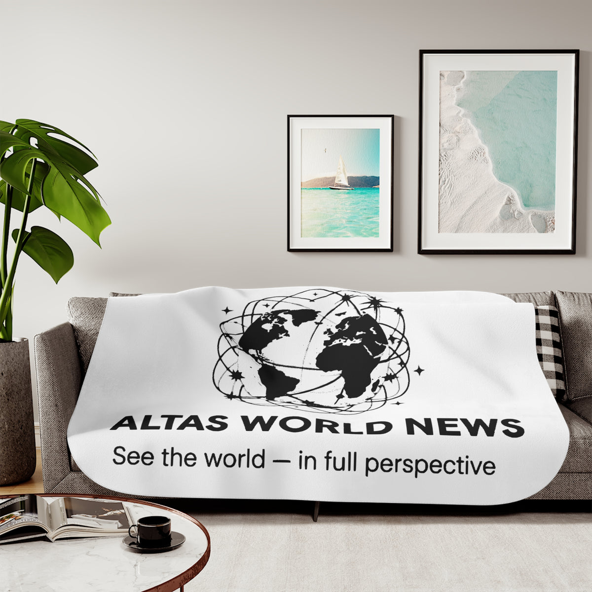 The Official Sherpa Blanket — See the world — in full perspective | Altas World News