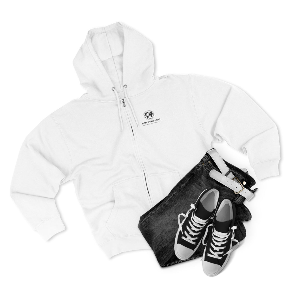 The Official Zip Hoodie — See the world — in full perspective | Altas World News
