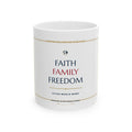 Faith. Family. Freedom. Collector's Mug | Altas World News