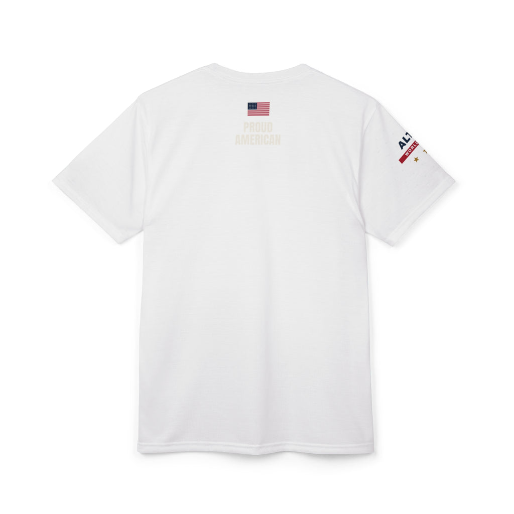 The Everyday American Tee — Classic Left-Chest Logo | Altas World News