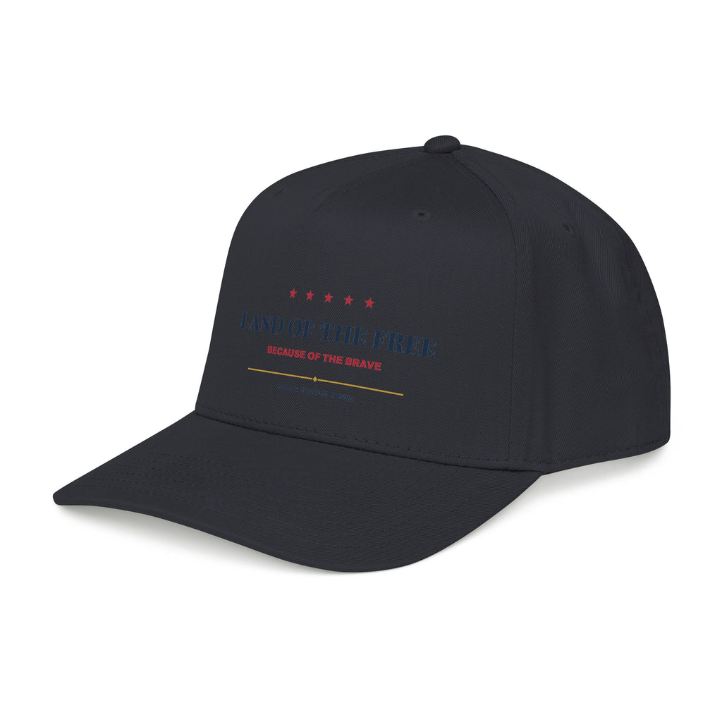 Land of the Free Baseball Cap — Because of the Brave | Altas World News