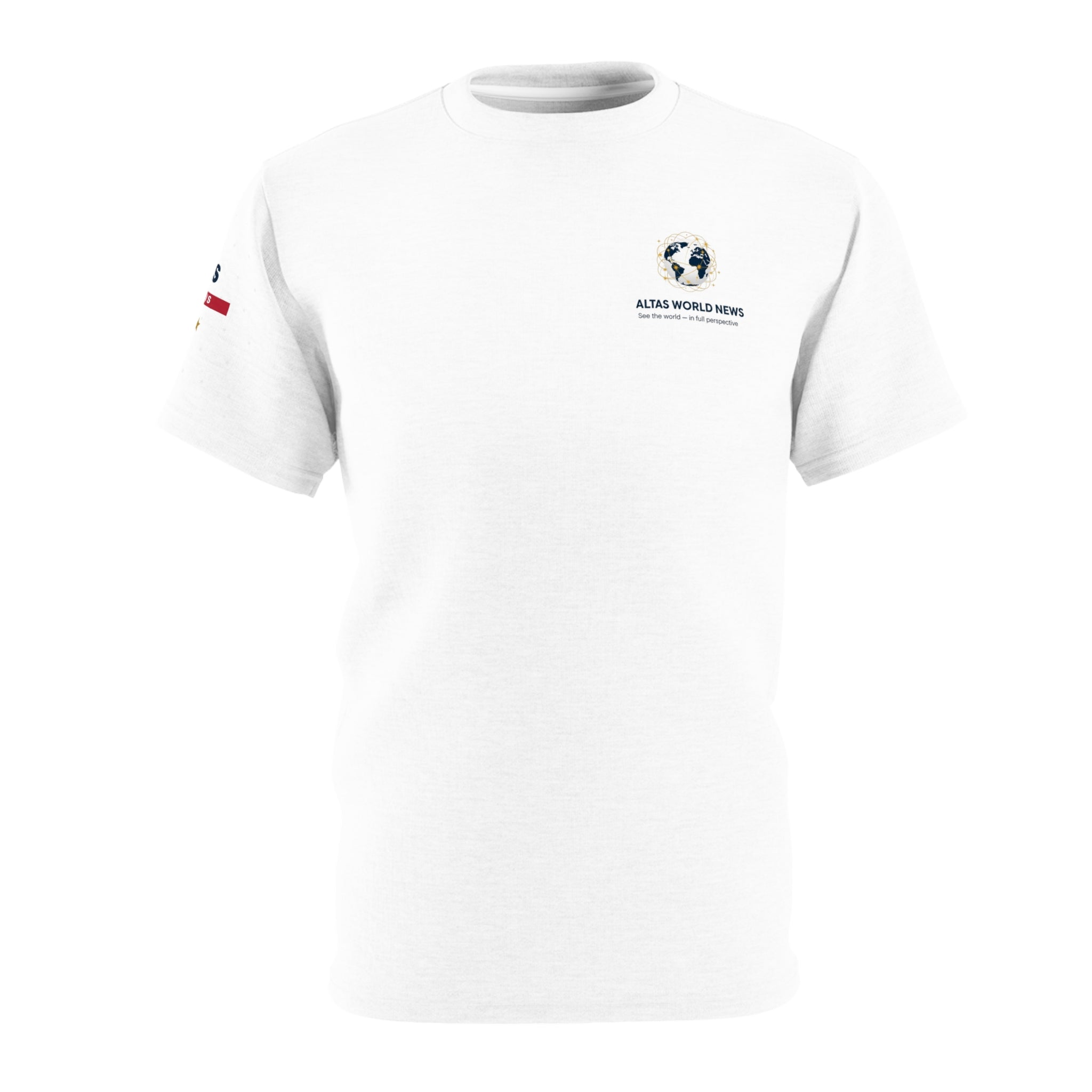 The Everyday American Tee — Classic Left-Chest Logo | Altas World News
