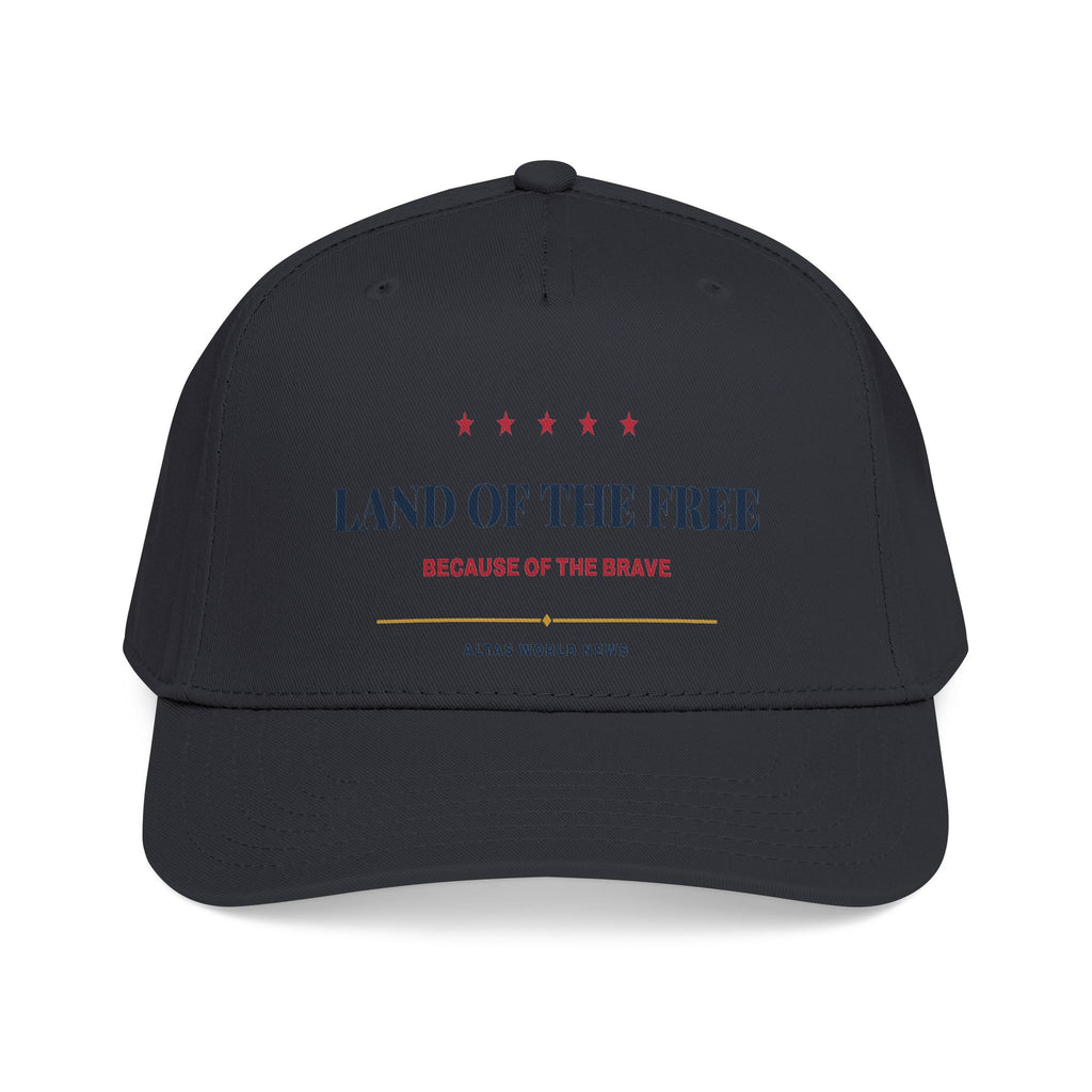 Land of the Free Baseball Cap — Because of the Brave | Altas World News