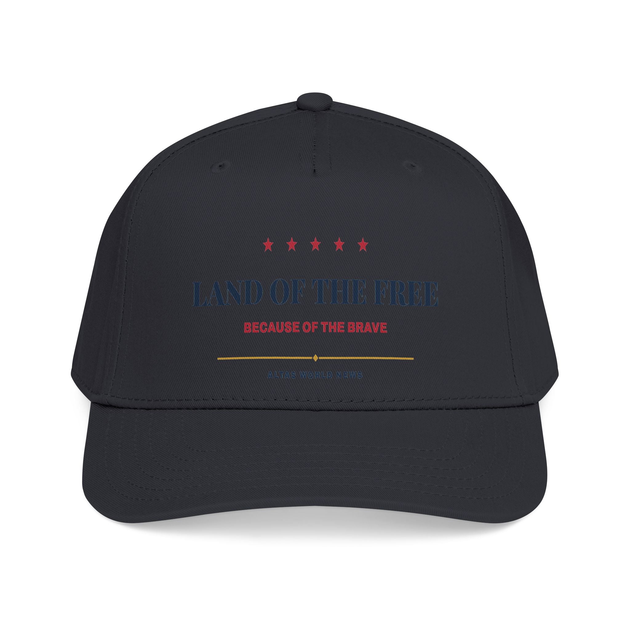 Land of the Free Baseball Cap — Because of the Brave | Altas World News