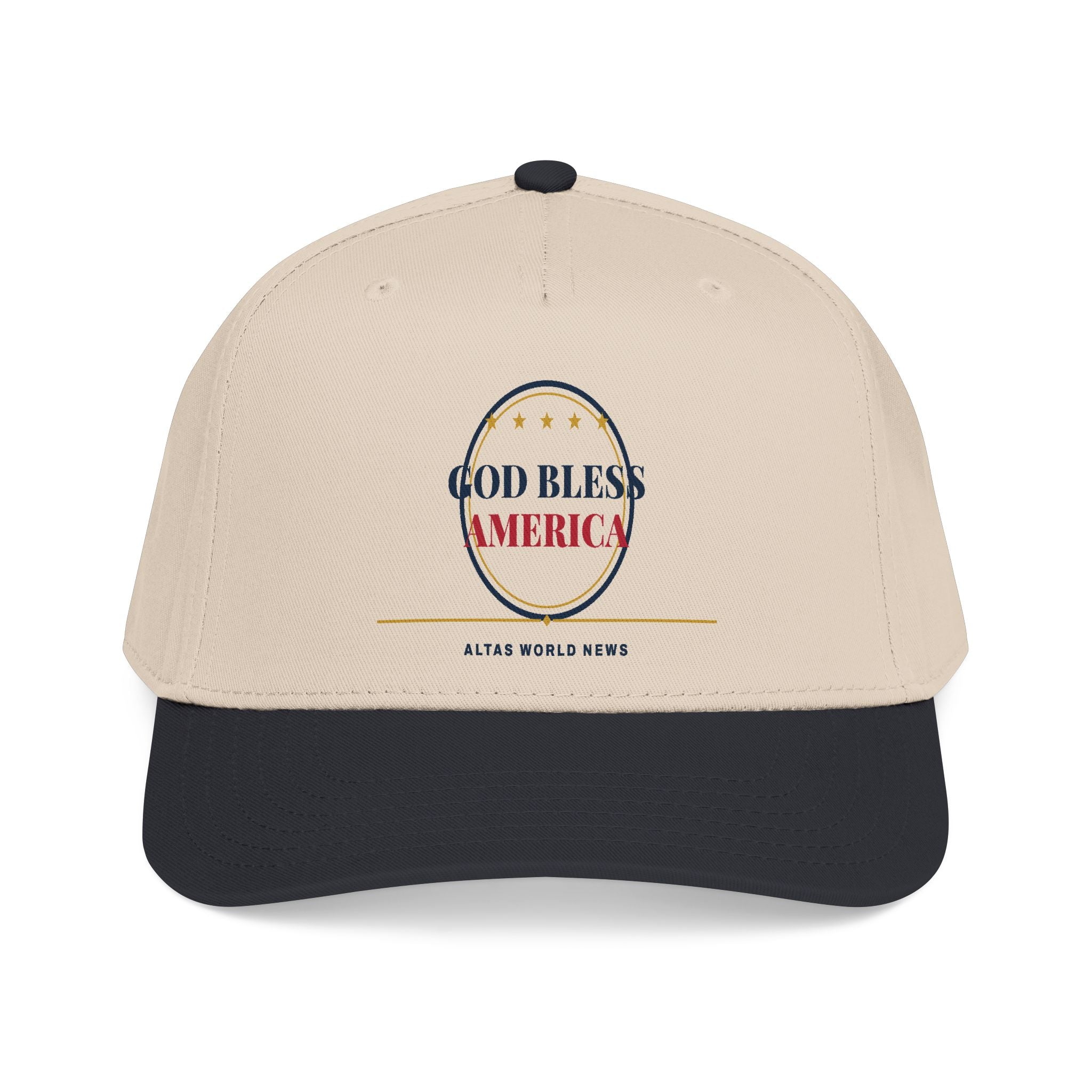 God Bless America Baseball Cap — One Nation Under God | Altas World News