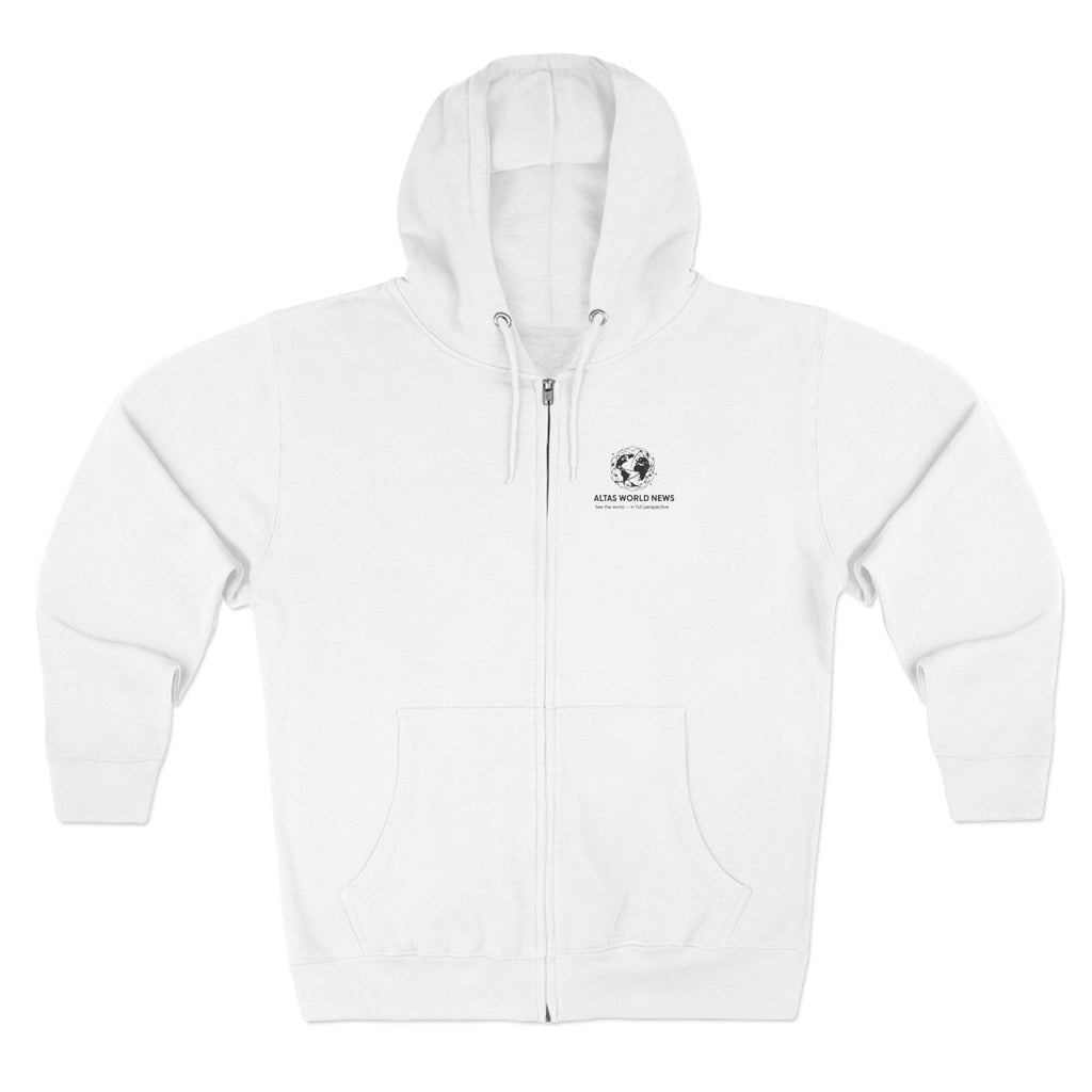 The Official Zip Hoodie — See the world — in full perspective | Altas World News